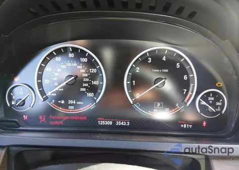 2013 BMW 750Li z USA, uszkodzony, nr VIN WBAYE8C53DD133132